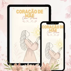Imagem de capa para o Ebook Coração de Mãe com Deus