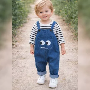 Imagem de capa para o Ebook MOLDE EM PDF JARDINEIRA  E BLUSA MANGA LONGA INFANTIL 