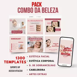Imagem de Pack Combo da Beleza criado por Tamires Cristina na hotmart
