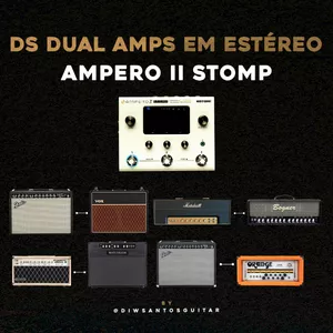 Imagem de capa para o Curso online DS DUAL AMPS EM ESTÉREO NA AMPERO II STOMP