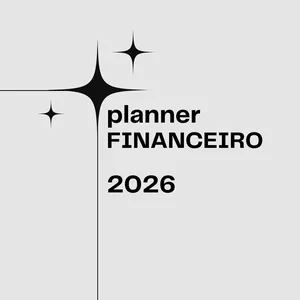 Imagem de capa para o Ebook Meu Planner Financeiro 2026: planejamento financeiro