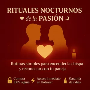 Imagem de capa para o Ebook 🔥 Rituales Nocturnos de la Pasión – Despierta el Deseo y la Conexión con tu Pareja