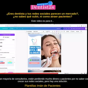 Imagen de portada para Curso online Plantillas Imán de Pacientes
