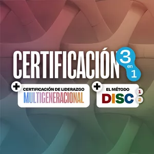 Imagen de portada para Curso online Certificacion,Multigeneracional,DISC 1,DISC 2