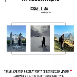 Imagem de capa para o Ebook Assessoria de Viagem Personalizada by oisraellyma, o Viajante