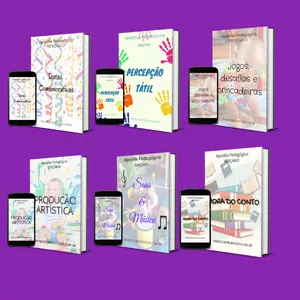 Imagem de capa para o Ebook 300 Planos de Aula para Berçário I e II