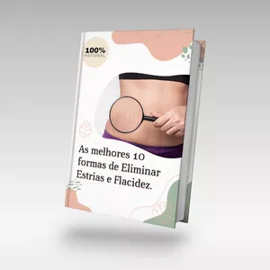 Imagem de capa para o Ebook As 10 Melhores Formas de Eliminar Estrias