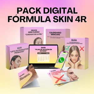 Imagen de portada para Ebook PACK DIGITAL FÓRMULA SKIN 4R