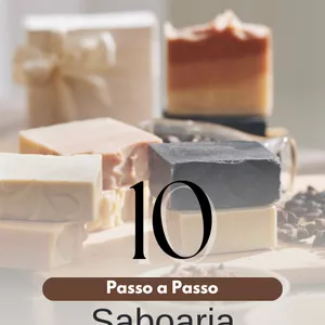 Imagem de capa para o Curso online 10 RECEITAS DE SABOARIA ARTESANAL
