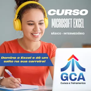 Imagem de capa para o Curso online Microsoft Excel - Básico - Intermediário