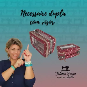 Imagem de capa para o Curso online Videoaula Necessaire dupla com visor