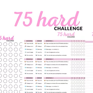 Imagem de capa para o Ebook Desafio 75 heard Challenge 