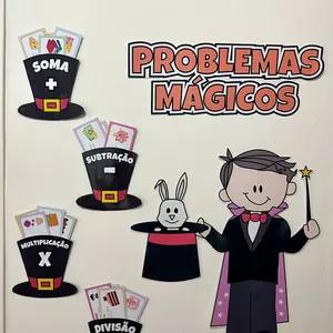 Imagem de capa para o Ebook Problemas mágicos