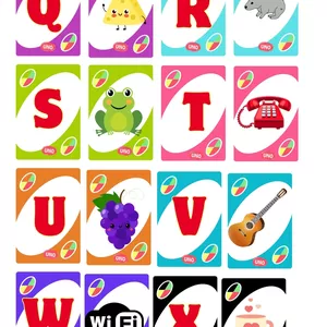 Imagem de capa para o Ebook Jogo uno do alfabeto.