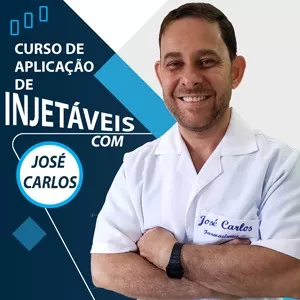 Imagem principal do produto "Curso de Aplicação de Injetáveis" com José Carlos