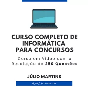 Imagem de capa para o Curso online Curso de Informática para Concursos - 250 Questões