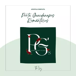 Imagem de capa para o Curso online Apostila Digital de Porta Guardanapos Românticos 