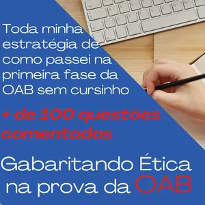 Imagem de capa para o Ebook GABARITANDO ÉTICA NA PROVA DA OAB
