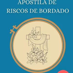 Imagem de capa para o Ebook Conjunto De Riscos De Bordado - Riscos Religiosos 