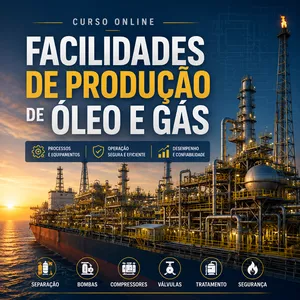 Imagem do curso Facilidades de Produção de Óleo e Gás