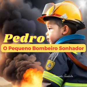 Imagem de capa para o Ebook Pedro, o Pequeno Bombeiro Sonhador