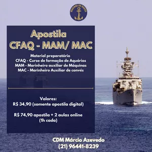 Imagem de capa para o Ebook CFAQ-MAM/MAC