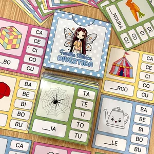 Imagem de capa para o Ebook Família Silábica Divertida