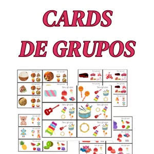 Imagem de capa para o Ebook Cards de grupos