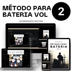 Imagem do curso CURSO MÉTODO PARA BATERIA VOL.02