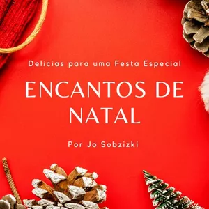 Imagem de capa para o Ebook Receitas Especiais Encanto de Natal