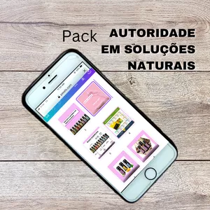 Imagem de PACK Autoridade em Soluções Naturais criado por Michele Zardo na hotmart