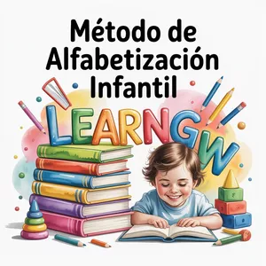 Imagen de portada para Ebook Método de Alfabetización Infantil – Guía Práctica y Lúdica para Padres y Educadores