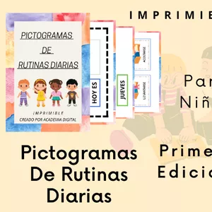 Imagen de portada para Ebook Pictogramas Rutinas Diarias