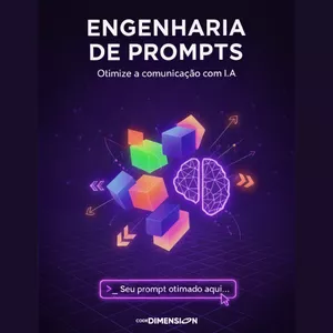 Imagem de capa para o Ebook Engenharia de prompts: Otimize a comunicação com IA