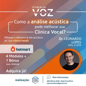 Imagem principal do produto Como a análise acústica pode melhorar sua clínica vocal?