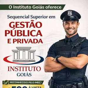 Imagem de Curso Online Sequencial Superior em Gestão Pública e Privada criado por Instituto Goiás Formação Profissional na hotmart