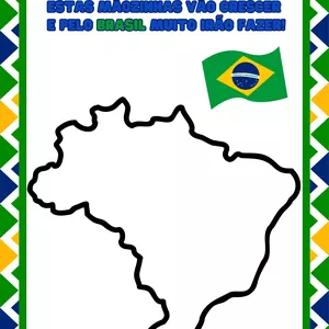Imagem de capa para o Ebook Cartaz coletivo independência do Brasil