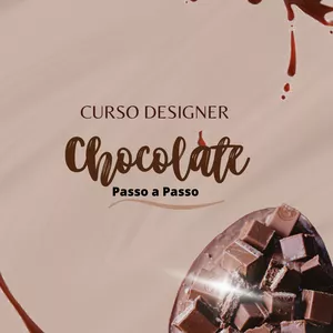 Curso Curso designer de chocolate A arte aprimorada ! Doces , ovos de páscoa,