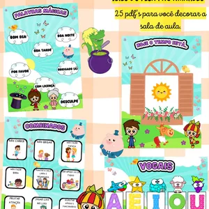 Imagem de capa para o Ebook KIT SALA DECORATIVO SÍTIO DO PICA PAU AMARELO 💖 - EDUCA ARTE