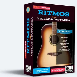 Imagem de capa para o Curso online Ritmos para violão e guitarra