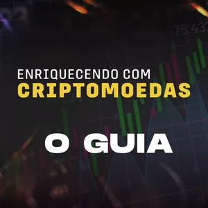 Imagem de capa para o Ebook Enriquecendo com Criptomoedas - O Guia