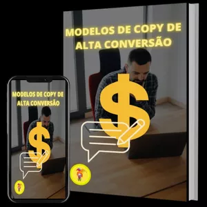 Imagem de capa para o Ebook Modelos de Copy de Alta Conversão