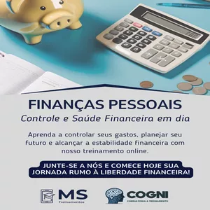 Imagem de Finanças Pessoais: Controle e Saúde Financeira em dia criado por MS Treinamentos na hotmart