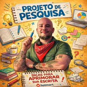Imagem de capa para o Curso online Projeto de Pesquisa: Dicas para aprimorar sua escrita