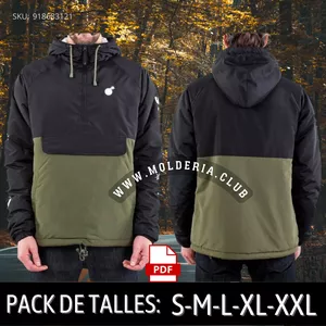 Imagen de portada para Curso online Molde de Chaqueta Rompevientos Ranglan para Hombre en PDF – Patrón Listo para Costura