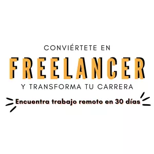 Imagem principal do produto Conviértete en Freelancer y Transforma tu Carrera