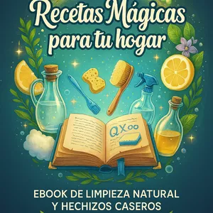 Imagen de portada para Ebook Recetas mágicas para tu hogar 