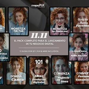 Imagen de portada para Curso online PACK 11 PRODUCTOS POR $11