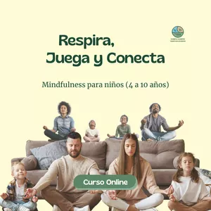 Imagen de portada para Curso online Curso de Mindfulness para niños: Respira, Juega y Conecta