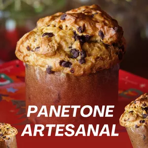 Imagem de capa para o Ebook Panetone artesanal - O sabor do natal em família